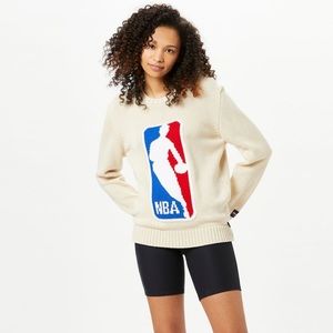 ROWING BLAZERS X NBA CREAM LOGO SWEATER